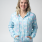 Aqua Zip Hoodie