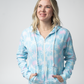 Aqua Zip Hoodie