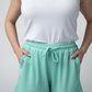 Weslie Waffle Shorts - Turquoise
