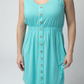 Aqua Beverly Button Dress