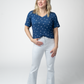 Sophie Top - Nautical Navy