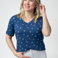 Sophie Top - Nautical Navy