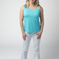Noelle Tank - Aqua