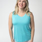 Noelle Tank - Aqua