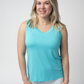Noelle Tank - Aqua