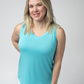 Noelle Tank - Aqua
