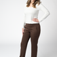 Luxe Ankle Bottoms- Brown