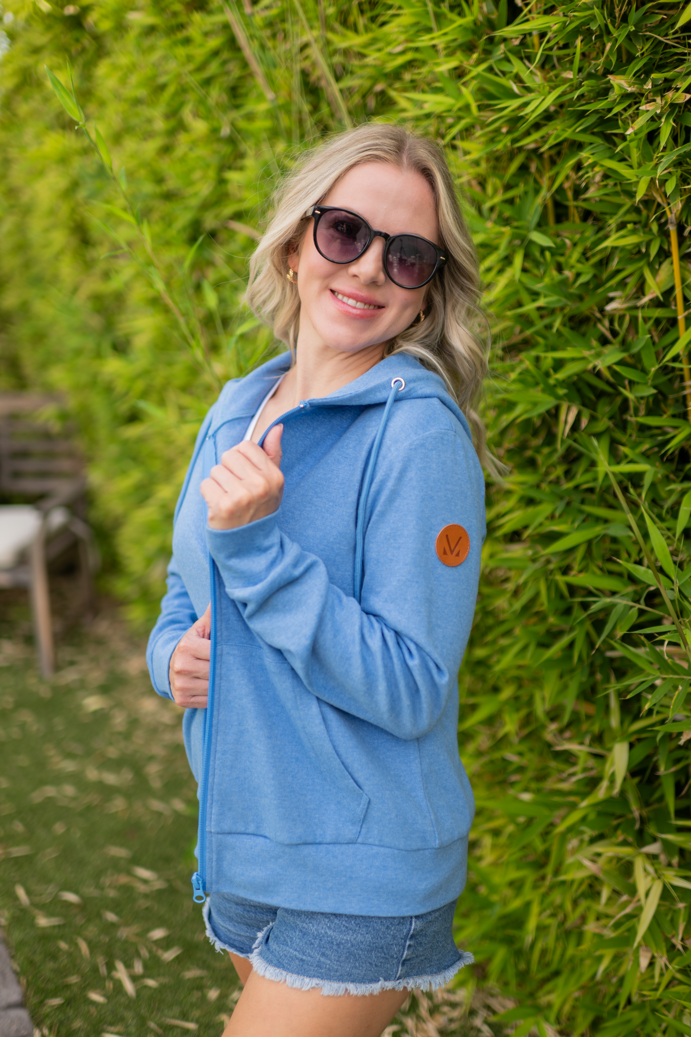 Fullzip Hoodie - Blue