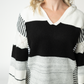 IN STOCK Monochrome Colorblock Hoodie