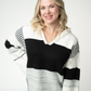 IN STOCK Monochrome Colorblock Hoodie