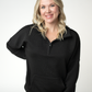 Tatum Quarter Zip - Black