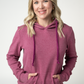 Hailey Hoodie - Raspberry