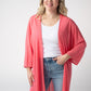 Ellie Cover-Up Kimono - Sunkissed Coral