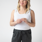 Candice Crinkle Shorts - Charcoal