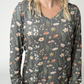 Larissa Long Sleeve - Wildflower Meadow