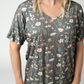 Chloe Cozy Top - Wildflower Meadow