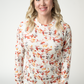 Blair Long Sleeve Top - Autumn Watercolor