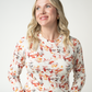 Blair Long Sleeve Top - Autumn Watercolor