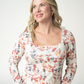 Alyssa Long Sleeve Top - Autumn Watercolor