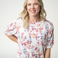 Katie Cozy Top - Autumn Watercolor