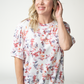 Katie Cozy Top - Autumn Watercolor