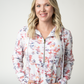HalfZip Hoodie - Autumn Watercolor