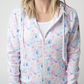 FullZip Hoodie - Petal Gardens