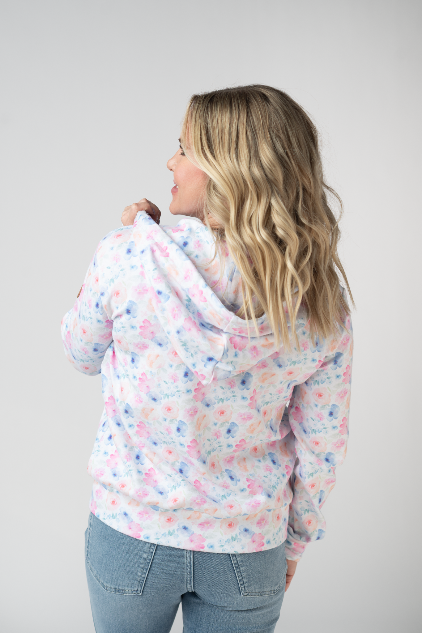 FullZip Hoodie - Petal Gardens