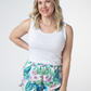 Dolphin Shorts - Tropical Leaf