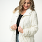 IN STOCK Checkered Snap Sherpa - Ivory