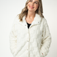 IN STOCK Checkered Snap Sherpa - Ivory