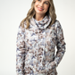 Soft Funnel Neck - Neutral Leaves