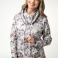 Soft Funnel Neck - Neutral Leaves
