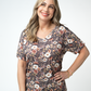 Chloe Cozy Top - Blushwood Floral