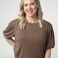 Katie Cozy Top - Mocha