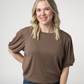 Katie Cozy Top - Mocha