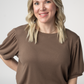 Katie Cozy Top - Mocha