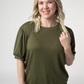 Katie Cozy Top - Olive