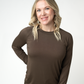 Long Sleeve Top - Brown
