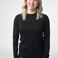 Blair Long Sleeve Top - Black