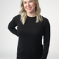 Blair Long Sleeve Top - Black
