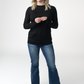 Blair Long Sleeve Top - Black