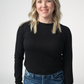 Blair Long Sleeve Top - Black