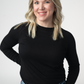 Blair Long Sleeve Top - Black