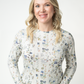 Blair Long Sleeve Top - Olive Meadows