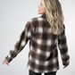 IN STOCK Norah Shacket - Brown Plaid