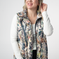 Remy Zip Up Vest - Dark Camo