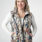 Remy Zip Up Vest - Dark Camo