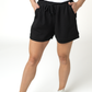 Weslie Waffle Shorts - Black