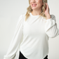 Miranda Dot Top - White